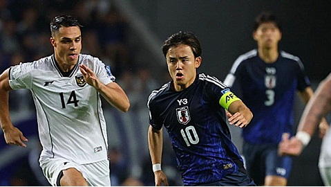 Trực tiếp Nhật Bản 5-0 Indonesia: Indonesia bất lực 